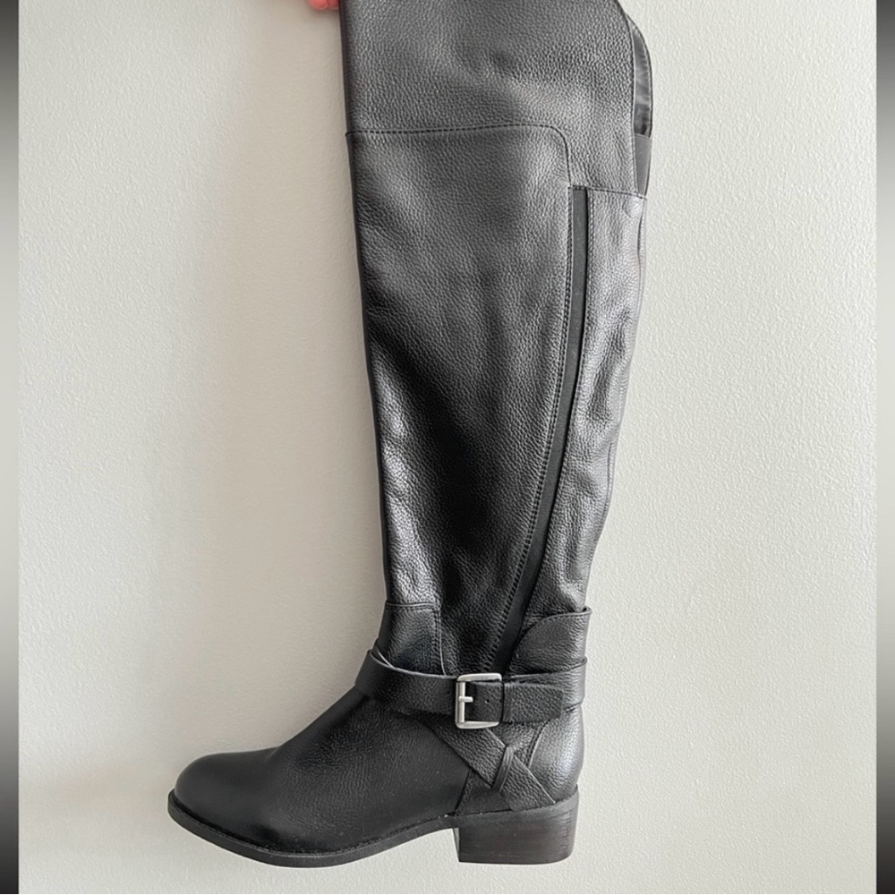 Nine West over the knee boot, worn once. Size was a little too big for me.